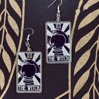 The Witch Card Iridescent Earrings