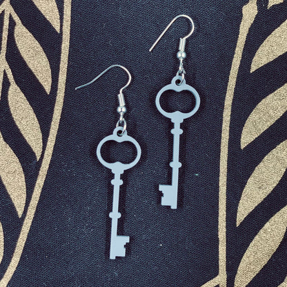 Skeleton Key Earrings