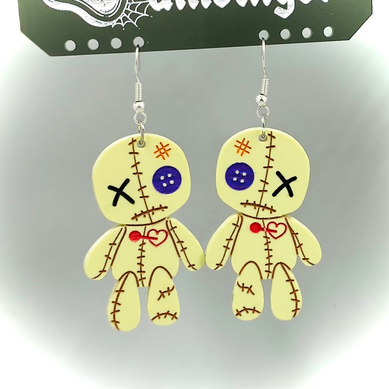 Voodoo Doll Earrings