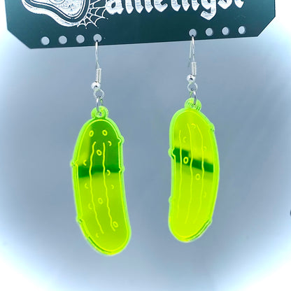 Pickle Earrings