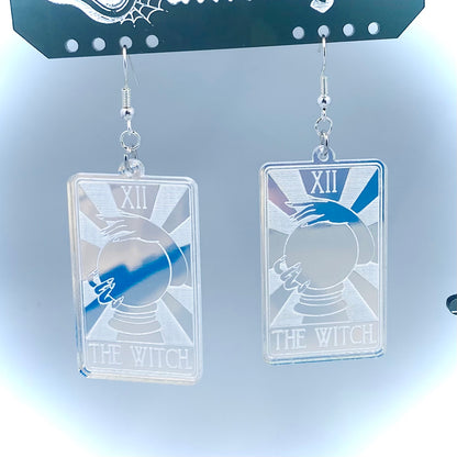 The Witch Card Iridescent Earrings